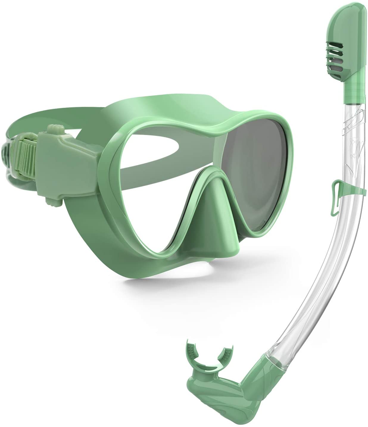 Diving mask snorkel set