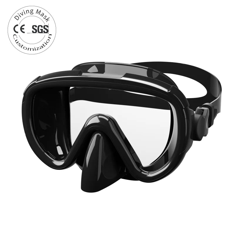 Anti - Leak Single Lens Low Volume Snorkeling Equipment Diving Equipment Diving Mask for Snorkeling, product image 1