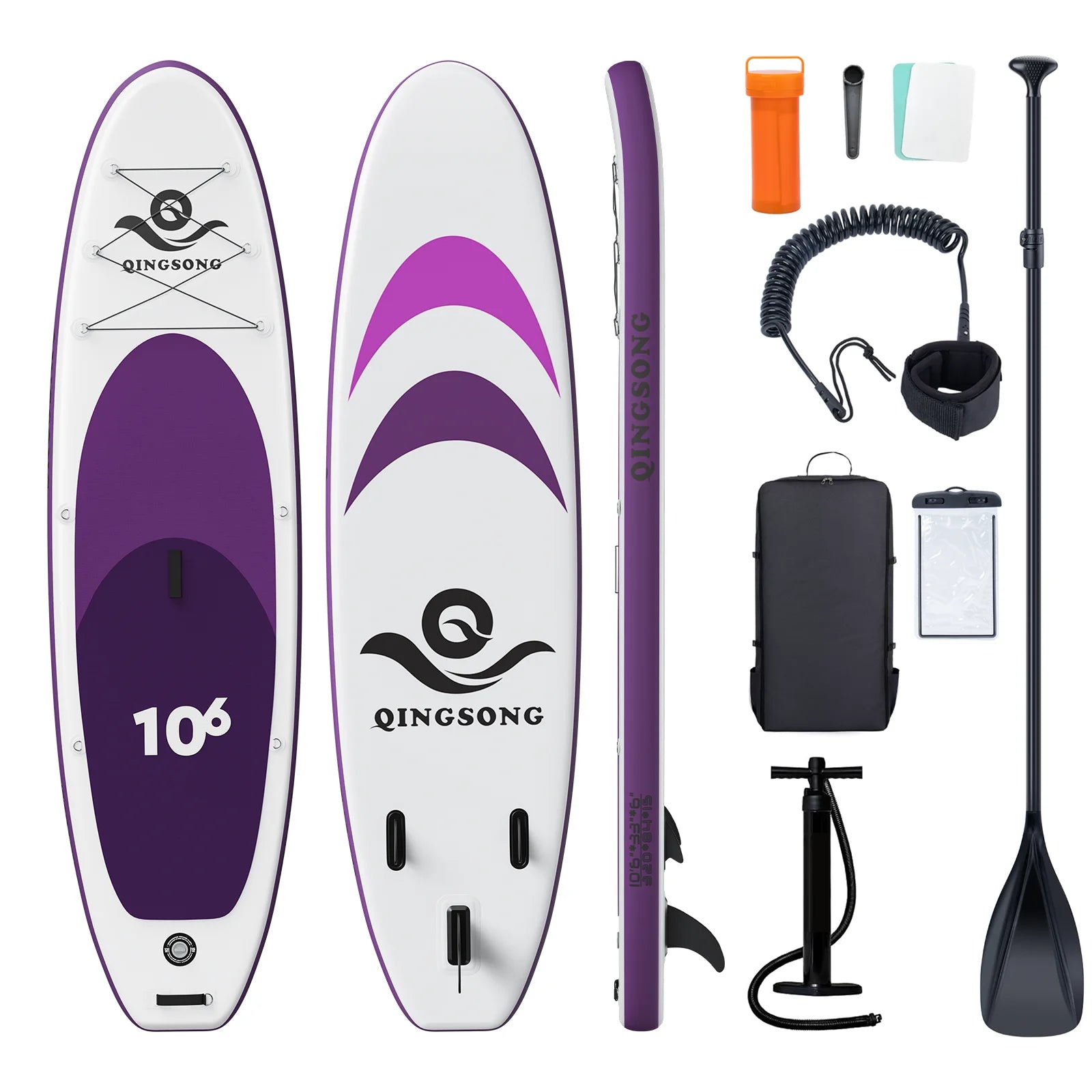 Premium Stand-Up Paddle Board SUP Inflatable Surfboard Drop Stitch Material Excellent Accessory for Water Sports, product image 5