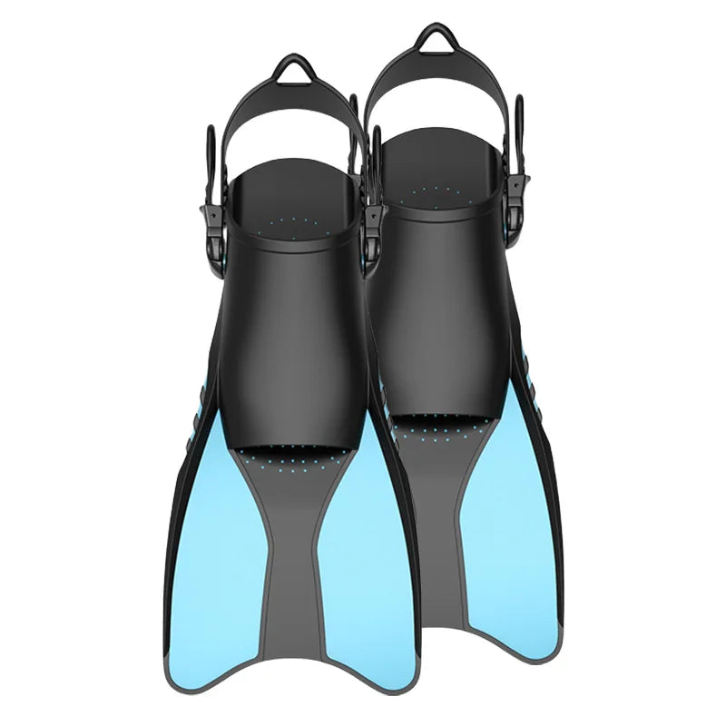 Adult Men Women Training Freestyle Swimming Snorkeling Underwater Sports Swim Flippers Silicone Diving Fins, product image 3