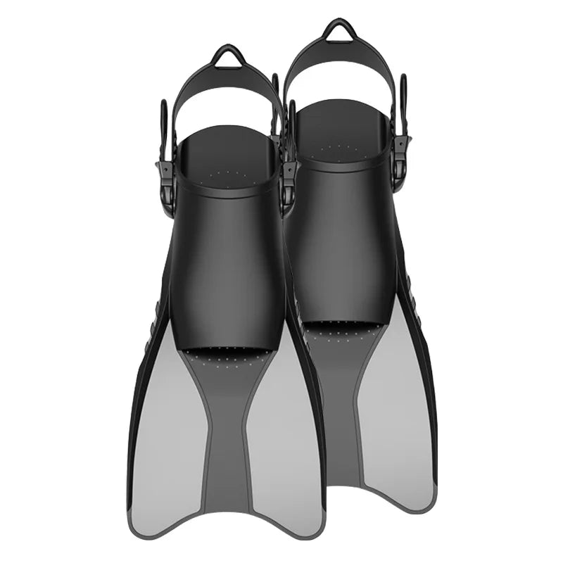 Adult Men Women Training Freestyle Swimming Snorkeling Underwater Sports Swim Flippers Silicone Diving Fins, product image 4