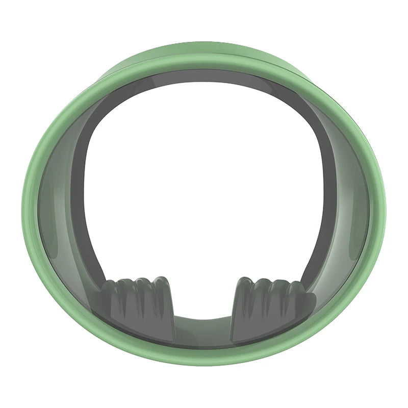 Frameless Design Top Grade Silicone Strap Tempered Glass Dive Frameless Oval Free Diving Mask, product image 2