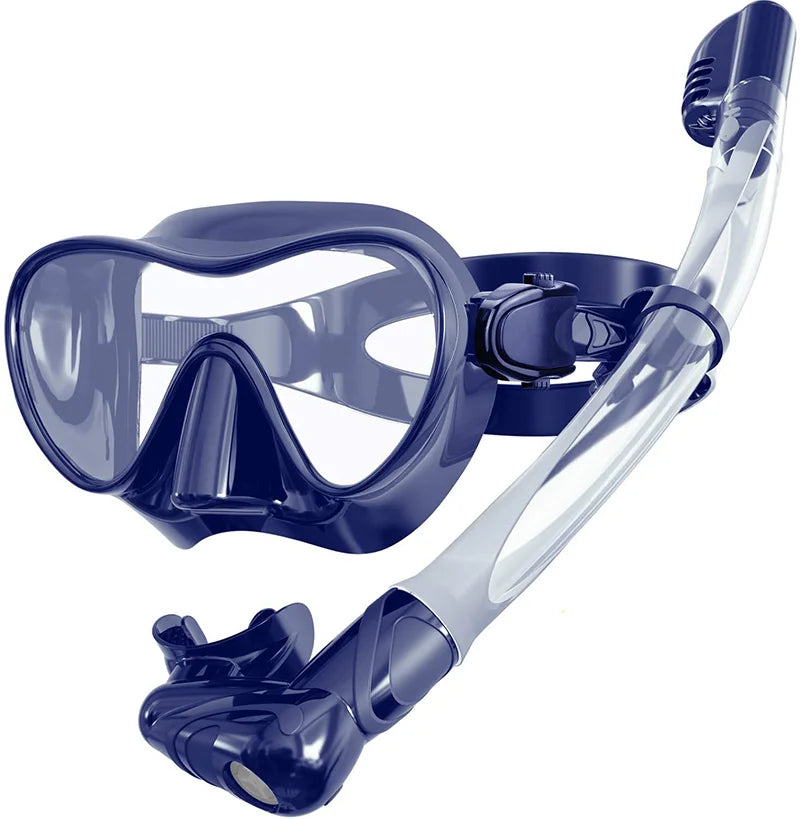 Newest Anti-Fog Professional Diving Mask and Snorkel Set Diving Equipment for Wholesales, product image 3