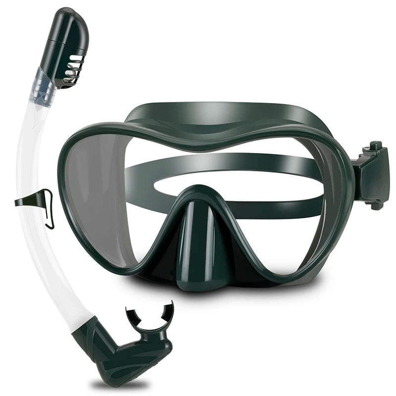 Newest Anti-Fog Professional Diving Mask and Snorkel Set Diving Equipment for Wholesales, product image 2
