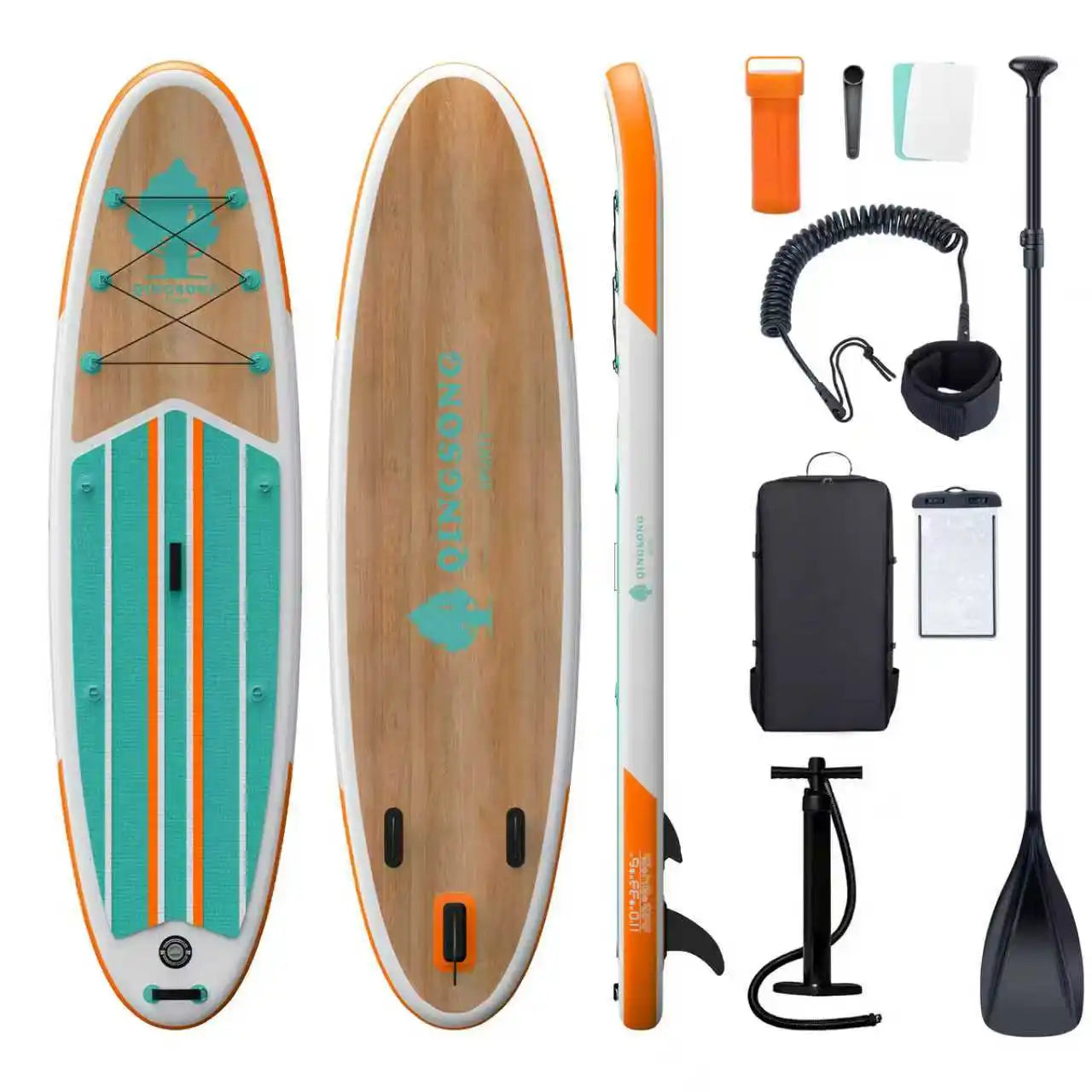 Premium Stand-Up Paddle Board SUP Inflatable Surfboard Drop Stitch Material Excellent Accessory for Water Sports, product image 4