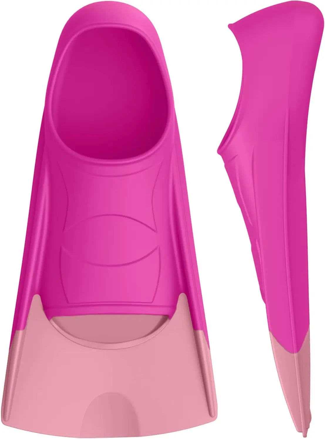Underwater Diving Equipment Silicone Adult/Kids Training Swim Fins Diving Flippers, product image 3