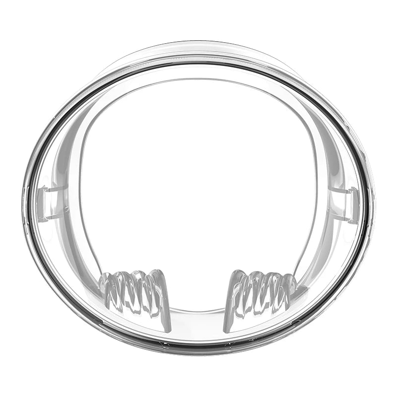 Frameless Design Top Grade Silicone Strap Tempered Glass Dive Frameless Oval Free Diving Mask, product image 5