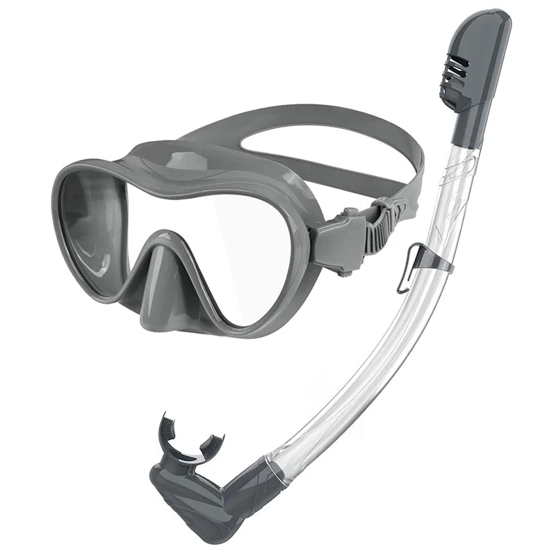 Newest Anti-Fog Professional Diving Mask and Snorkel Set Diving Equipment for Wholesales, product image 4