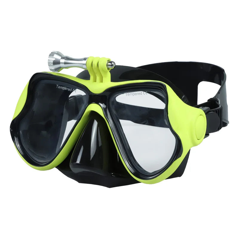 Adult Swimming Tool Low Volume Diving Mask Silicone Snorkel Mask for Diving, product image 3