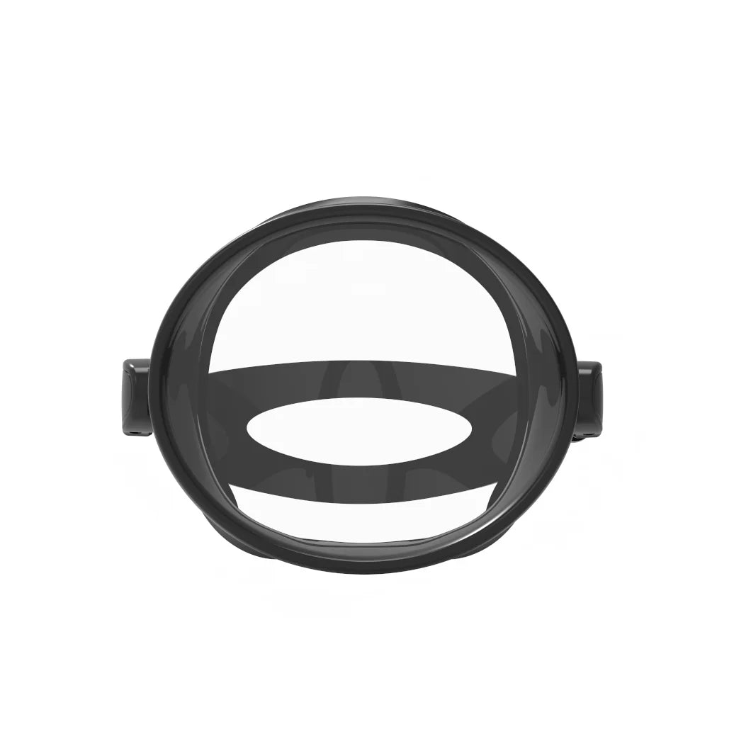 Factory Best Selling Full Face Underwater Wide View Oval Silicone Diving Snorkeling Mask for Diving Spearfishing, product image 3