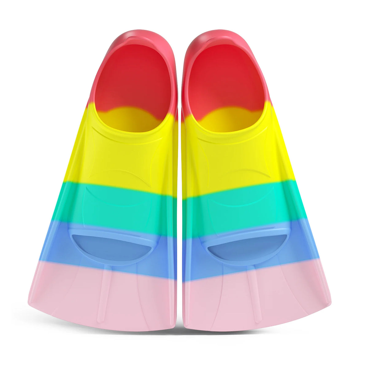 Food Grade Silicone Kids Training Swimming Fins for Surfing Diving Snorkeling Beach Underwater Sports Flippers, product image 3