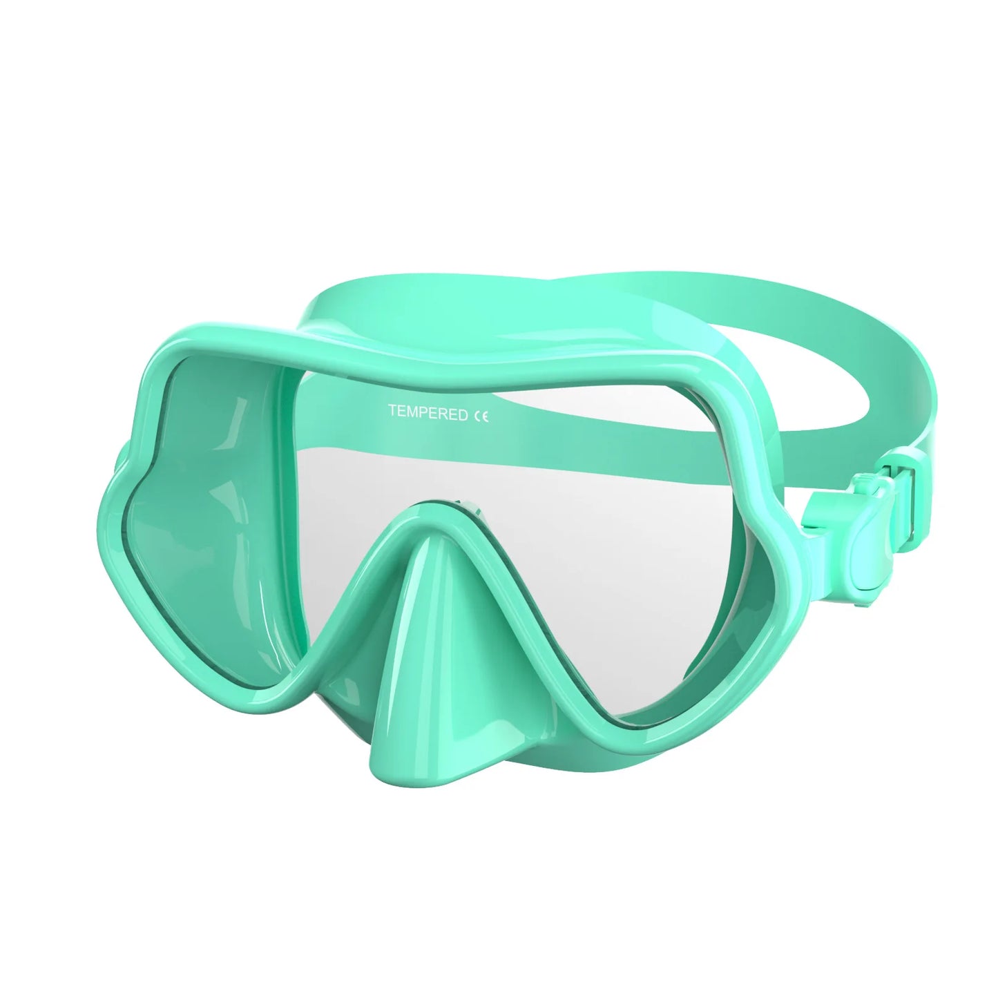 Single Lens Snorkeling Mask for Snorkeling Adventures with Light Weight and Easy Adjustment Design, product image 5