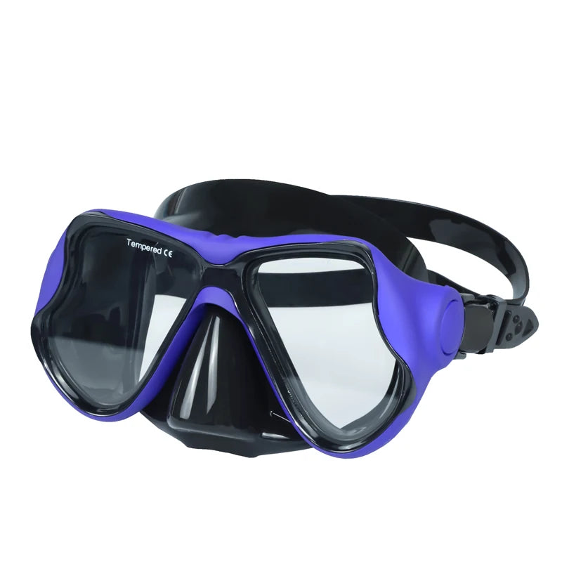Adult Swimming Tool Low Volume Diving Mask Silicone Snorkel Mask for Diving, product image 2