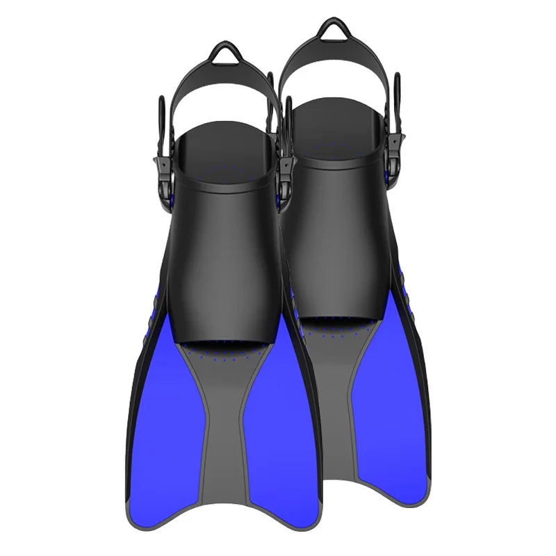 Adult Men Women Training Freestyle Swimming Snorkeling Underwater Sports Swim Flippers Silicone Diving Fins, product image 2