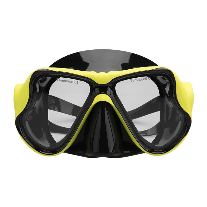 Adult Swimming Tool Low Volume Diving Mask Silicone Snorkel Mask for Diving, product image 1